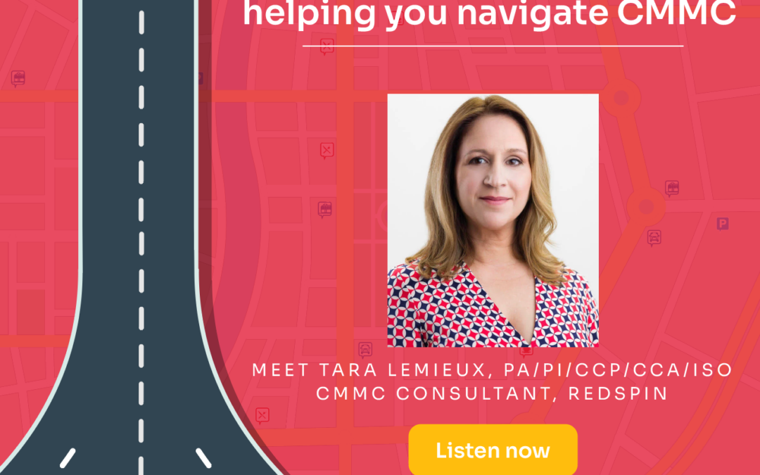 Your CMMC Guide: Tara Lemieux, CMMC Consultant at Redspin