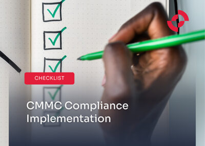 CMMC Compliance Implementation Checklist