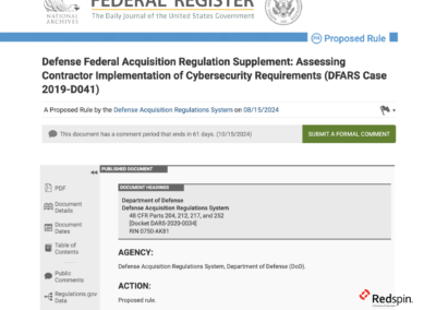 CMMC in Contracts: The 48 CFR Proposed Rule Has Published