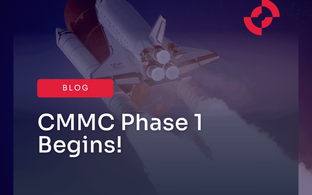 CMMC Phase 1 Begins!