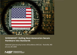 SUSHI @ NIST | January, 28, 2026 | Rockville, MD