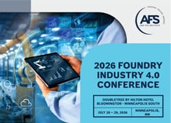 AFS Foundry Industry 4.0 Conference | July 28–29 | Minneapolis, MN